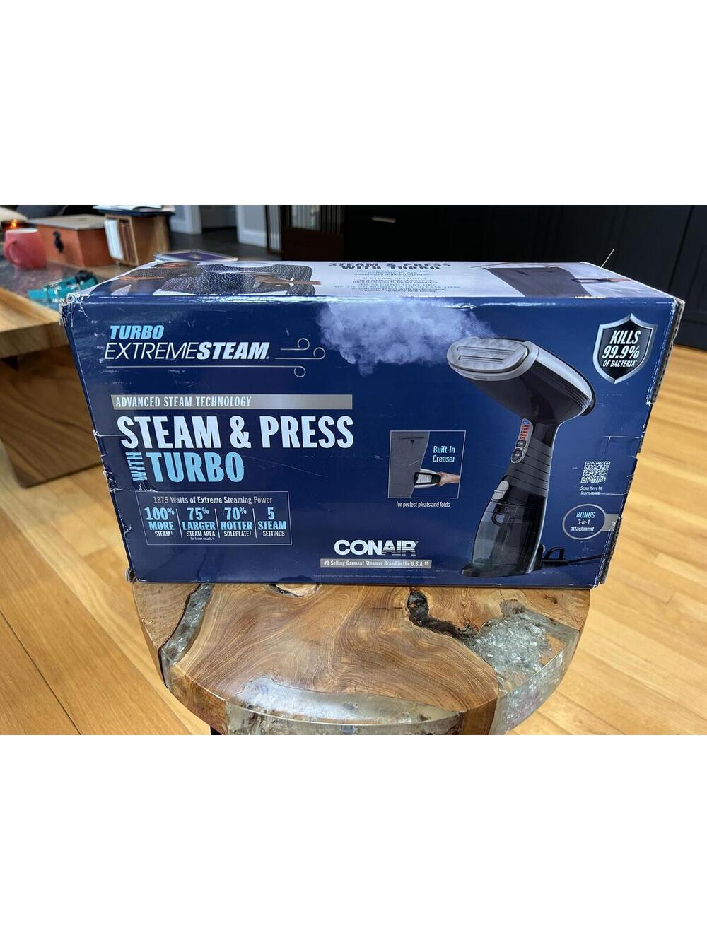 Conair Turbo Extreme Steam Steam & Press Handheld Garment Steamer